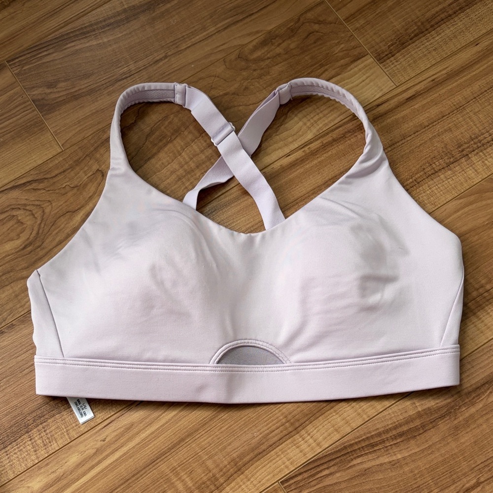 Victoria’s Secret Sport Women's Light Purple Crisscross Padded Sports Bra